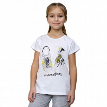Купить футболка счастливая малинка, цвет: белый ( id 12601108 )