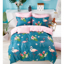 Купить постельное белье your dream 1.5-спальное фламинго (4 предмета) 