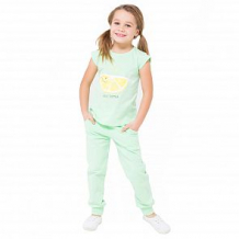 Купить спортивные брюки crockid смайлики, цвет: зеленый ( id 12641224 )