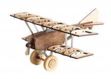 Купить деревянная игрушка dubok конструктор самолет ks0010