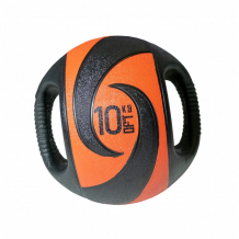 Купить original fittools мяч тренировочный с хватами 10 кг ft-dhmb-10