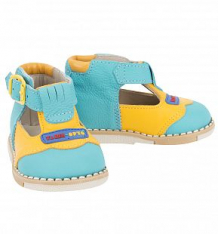 Купить туфли таши-орто, цвет: голубой/желтый ( id 4862401 )