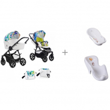 Купить коляска tutis aero 2 в 1 limited edition с ванной и креслом в ванну tega baby лесная сказка 