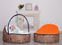 Купить feter кокон для новорожденных baby bean bag собаки 