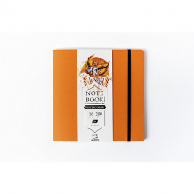 Купить скетчбук для акварели малевичъ "satin", shammy orange, 16 листов, 21х21 ( id 8700090 )
