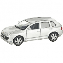 Коллекционная машинка Serinity Toys Porsche Cayenne Turbo, серебристая ( ID 13233376 )