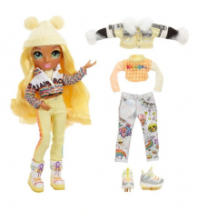 Купить rainbow high 574774 кукла winter break fashion doll- sunny madison (yellow)