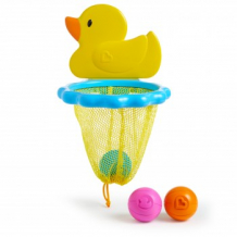 Купить игрушка для ванны munchkin "баскетбол утка", желтый munchkin 997128552