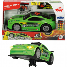 Купить машинка dickie toys "рейсинговый автомобиль ford mustang", 25,5 см, свет и звук ( id 11406399 )