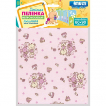 Купить пеленка multi-diapers непромокаемая для коляски из микрофибры пироженки 60х90 см 10/5589