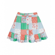 Купить юбка в стиле пэчворк, зеленый, белый mothercare 5063978
