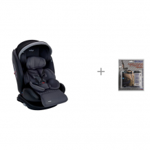 Купить автокресло indigo max-x isofix и защита спинки сиденья от грязных ног ребенка автобра 