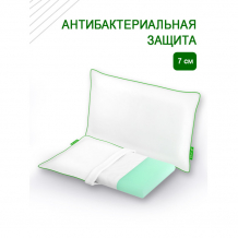 Купить intellecta анатомическая подушка с антибактериальной защитой antibacterial 103 livea kids 103
