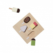 Купить деревянная игрушка kid's concept пазл мороженое bistro 1000347