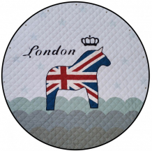 Купить porolon стеганый игровой коврик-мешок лондон 1,5м rz555310