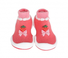 Купить komuello ботиночки-носочки strawberry ksb