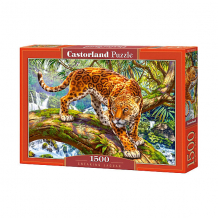 Купить пазл castorland "ягуар", 1500 деталей ( id 13138163 )