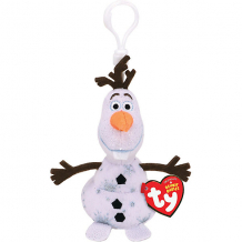 Купить игрушка-брелок ty снеговик олаф, 8,5 см ( id 14975508 )