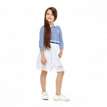 Купить платье lucky child скажи да, цвет: белый/синий ( id 12673066 )