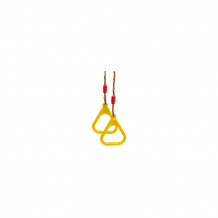 Купить гимнастические кольца kett-up на верёвках, жёлтые ( id 10248503 )