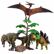 Купить masai mara набор динозавры и драконы для детей мир динозавров (6 предметов) mm206-026 mm206-026