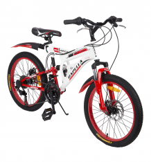 Купить двухколесный велосипед capella g20s650, цвет: белый/красный ( id 5642581 )