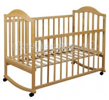 Купить детская кроватка наполеон колесо-качалка kb-01.np