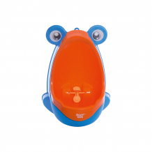 Купить детский писсуар на присосках roxy-kids лягушка, оранжево-голубой ( id 6895386 )