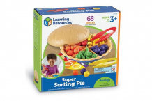 Купить сортер learning resources набор для сортировки ягодный пирог (68 элементов) ler6216