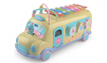 Купить развивающая игрушка elefantino сортер-каталка-ксилофон с лабиринтом школьный автобус it1072 it1072