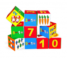 Купить развивающая игрушка мякиши кубики умная математика 10 шт. 177