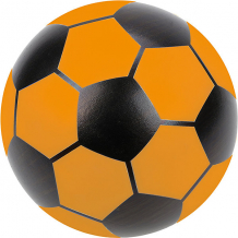 Купить мяч наша игрушка "футбол", 15 см, оранжевый ( id 11417466 )