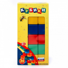 Купить развивающая игрушка новокузнецкий завод пластмасс набор кубиков 36 шт. пи000005