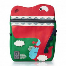 Купить рюкзак beddy bear динозавр, цвет: зеленый/красный ( id 12735460 )