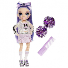 Купить rainbow high 572084 кукла cheer doll - violet willow (purple)