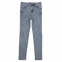 Купить playtoday брюки текстильные джинсовые для девочек 12221118 12221118