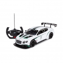 Купить радиоуправляемая машина rastar "bentley continental gt3" 1:14, белая ( id 8657490 )