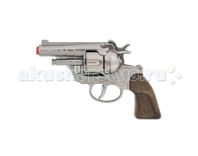 Купить gonher игрушечное оружие револьвер police на 12 пистонов 74/0