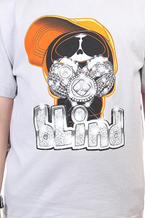 Купить футболка детская blind platinum kenny youth silver серый ( id 1108812 )