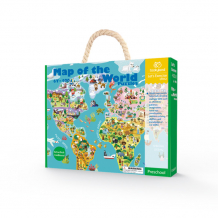Купить tookyland пазл карта мира (500 элементов) lt012