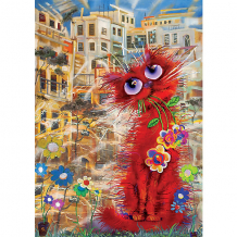 Купить пазл art puzzle красная кошка, 260 деталей ( id 15101388 )