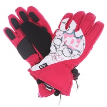 Перчатки сноубордические детские Pow Grom Glove Pink красный,белый ( ID 1104639 )