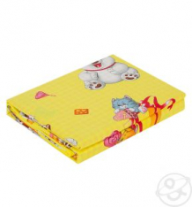 Купить комплект постельного белья артпостелька день рождения, цвет: желтый 3 предмета ( id 10210638 )