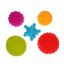 Купить развивающая игрушка жирафики сенсорные шарики кругляшки 681771