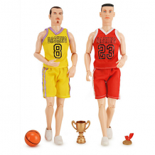 Купить набор кукол xinjianxin "чемпионы по баскетболу" 2 шт, 28 см ( id 15279209 )