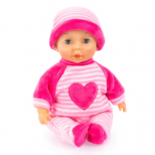 Купить bayer малыш в розовом костюмчике с сердечком 28 см 92802as