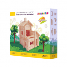 Купить конструктор лесовичок разборный домик №4 (200 деталей) les 004