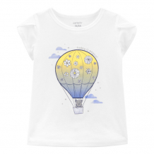 Купить carter's футболка для девочки с воздушным шаром 1k350510