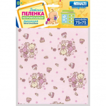 Купить пеленка multi-diapers непромокаемая для пеленального столика из микрофибры пироженки 75х75 см 32/5596