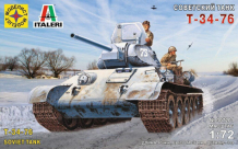 Купить моделист модель советский танк т-34-76 1:72 307201 307201